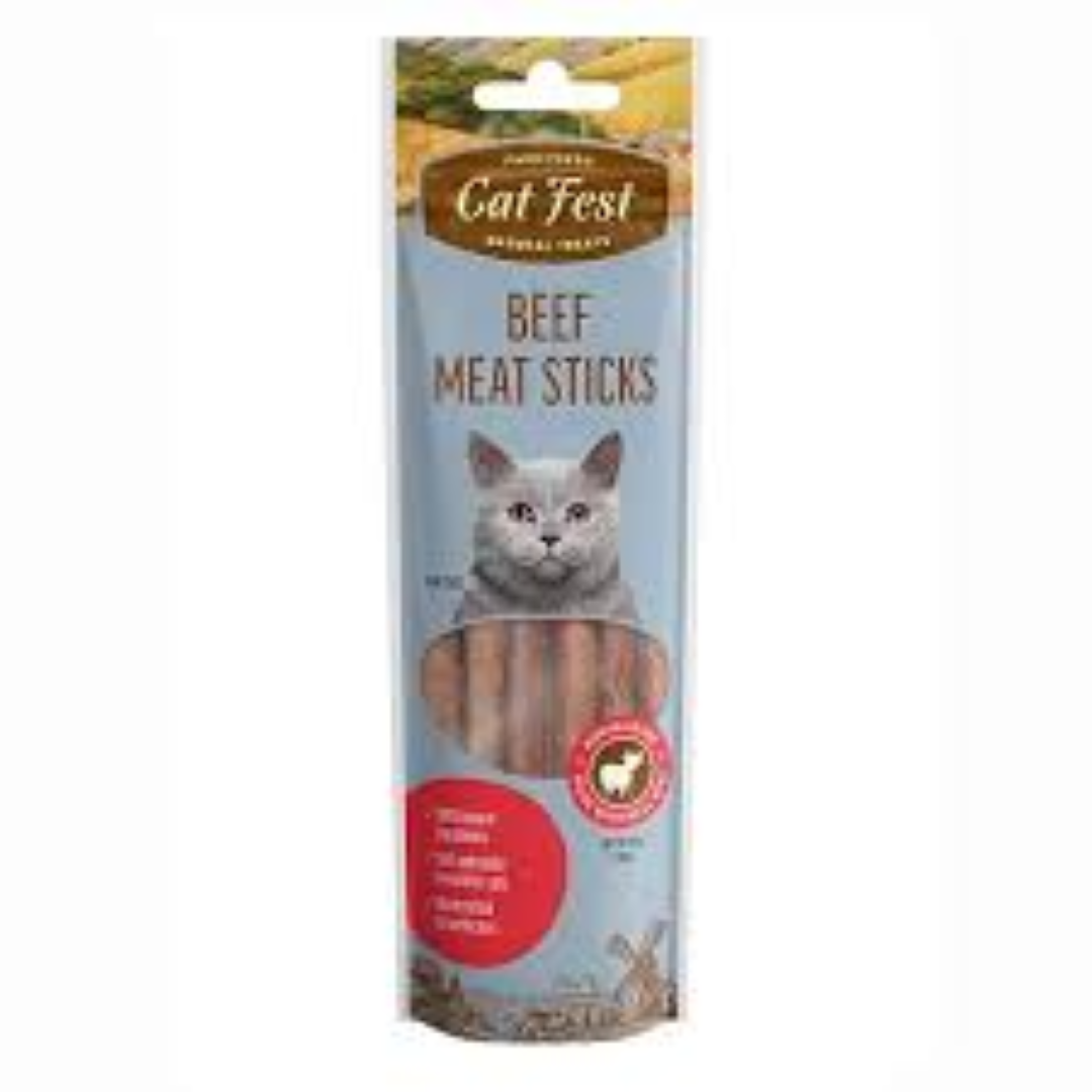 MEAT STICKS BEEF FOR CAT 45G